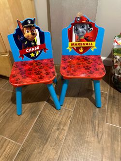 Paw patrol chairs