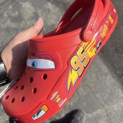 Brand New Crocs Lighting McQueen Men’s 9.0