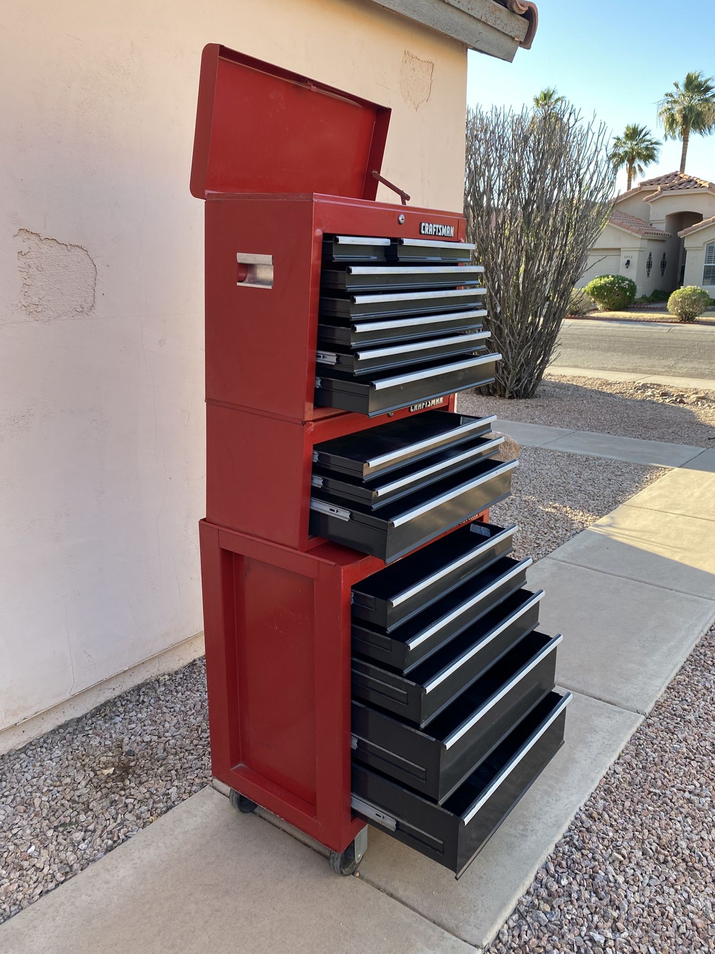 Craftsman Tool Box 65”H 26.5”W 18”D For Sale