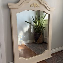 Cottage Style Dresser Mirror - 44” L x 30” W