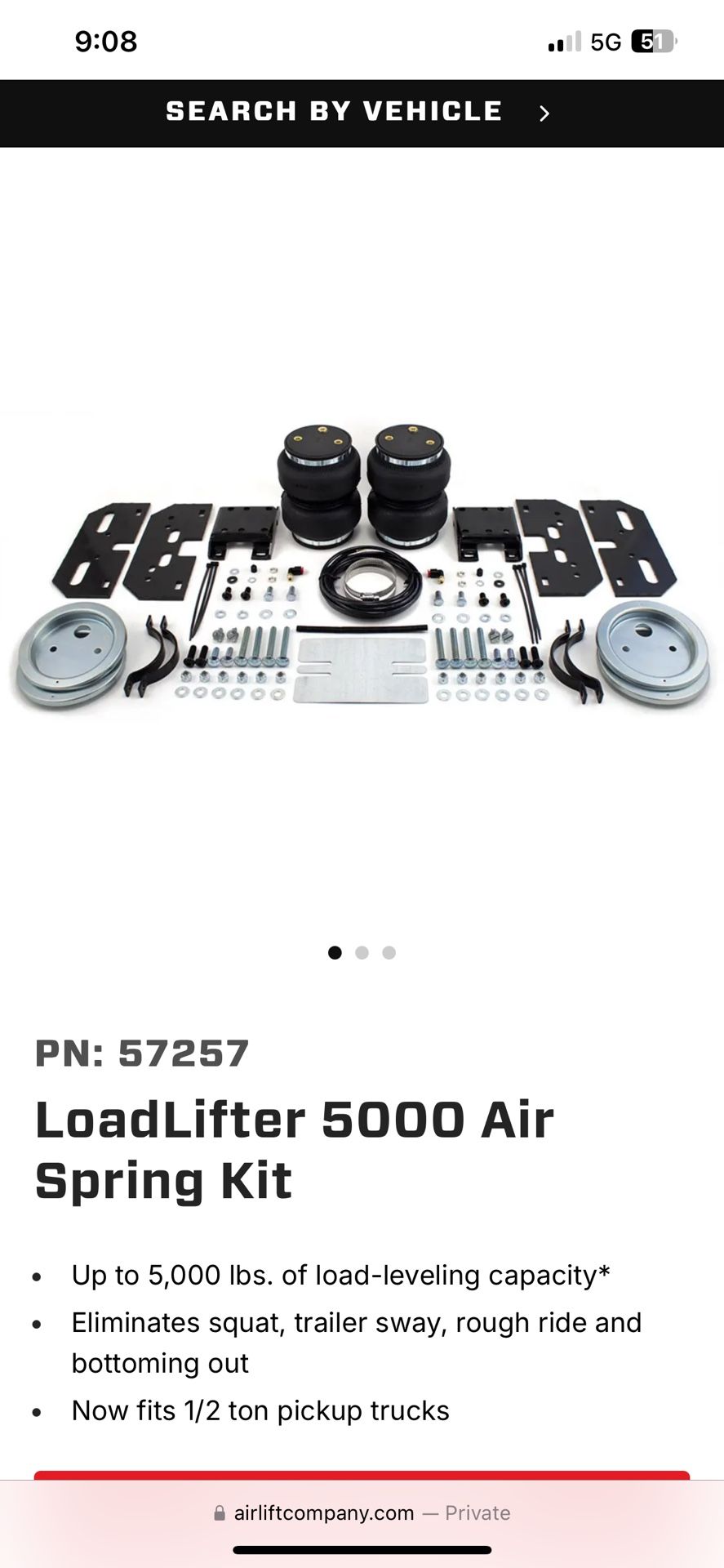 07 Dodge Ram 2wd Helper Bags