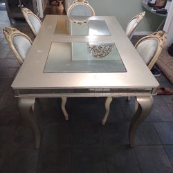 mirror dinning table 