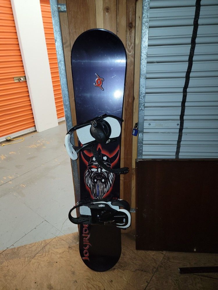 Snowboard And Case