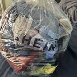bag of clothes and miscellaneous 