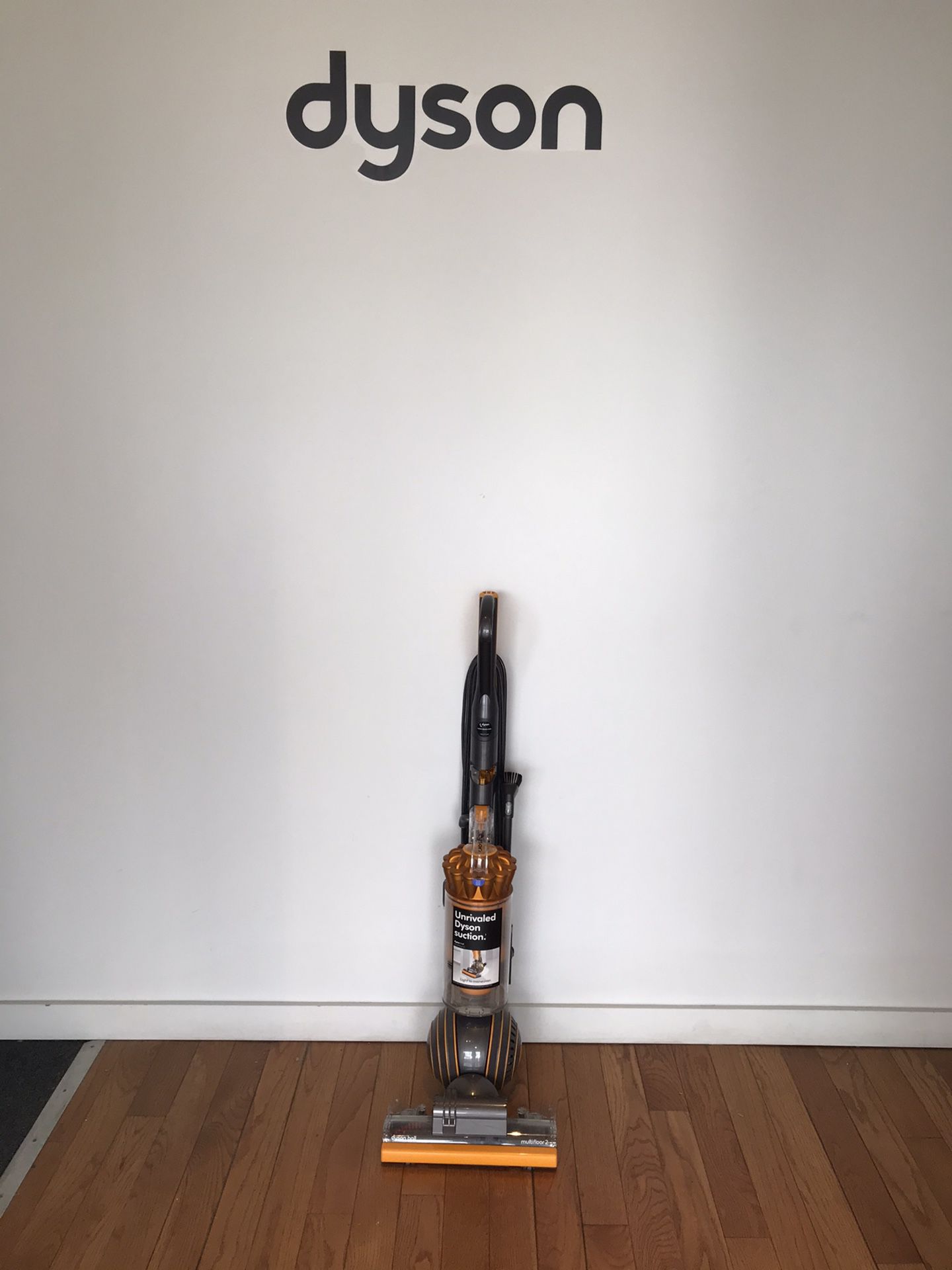 dyson vacuum uv 19 multi floor 2 -like new - and. still has a 2 year warranty attached