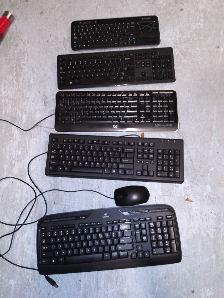 Wireless Keyboards + Mouse