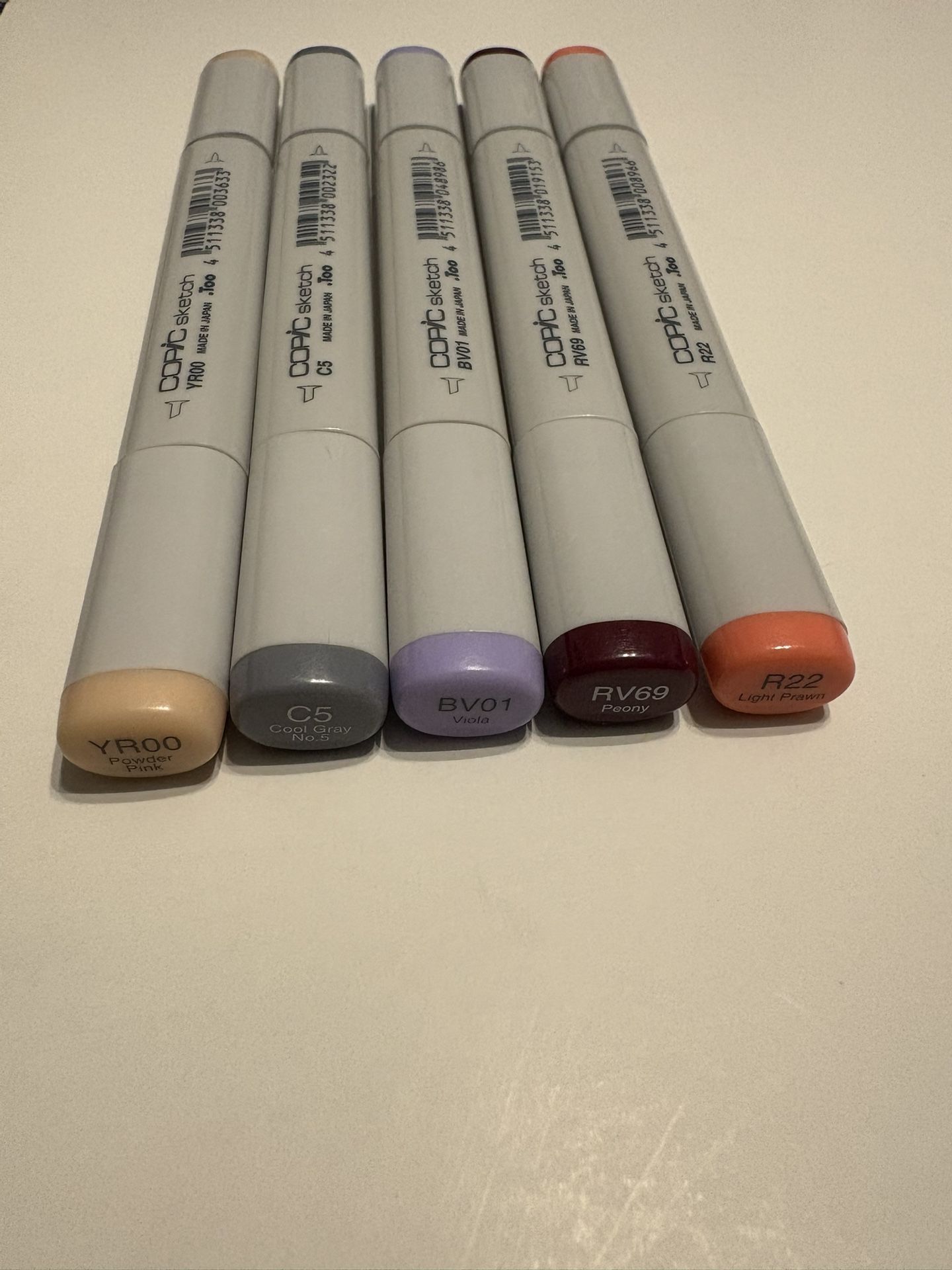 Copic Sketch Markers Set Of 5