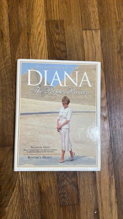 Diana, the people’s princess. Hardcover book.