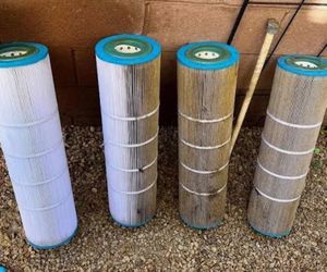Pool Chemicals, Chlorine, Pool Filters, Green To Clean