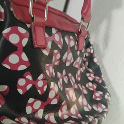 Black And Red Minnie Mouse Purse