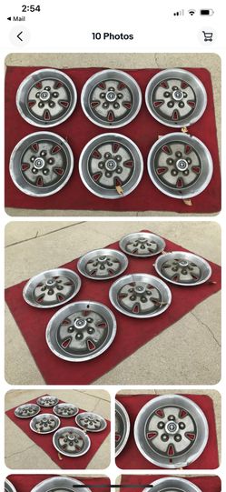 71-73 Mustang Wheel Covers 