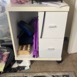 Small White Nightstand