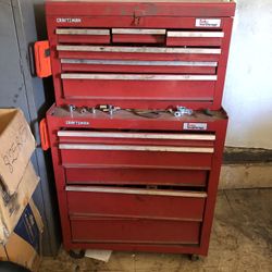 Used craftsman tool sale boxes for sale
