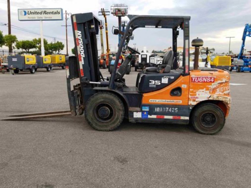 8k Diesel Warehouse Forklift 