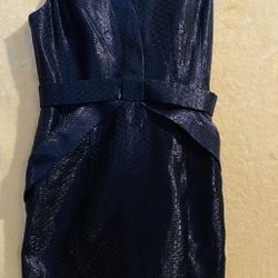 Mauve by Anthropologie~ Black shimmer dress 