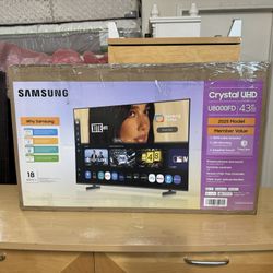 Samsung 43” Crystal UHD 4K Smart TV – Modelo 2025