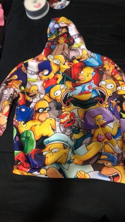 Simpsons hoodie Size Small