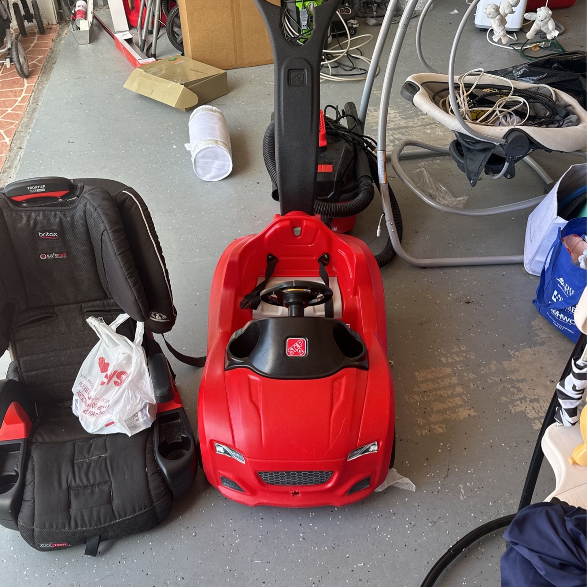 push ride on car