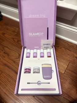 New GLAMRDIP at home dip nail kit