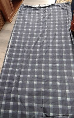 Gray Plaid king sheet