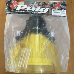 Puig R6 Yamaha Yellow Windscreen NEW In Packaging