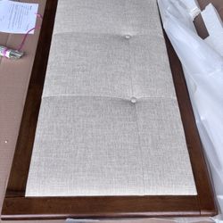 King Headboard-New In Box. Real Wood Good Quality.  