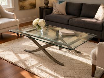 Elegant Glass Coffee Table