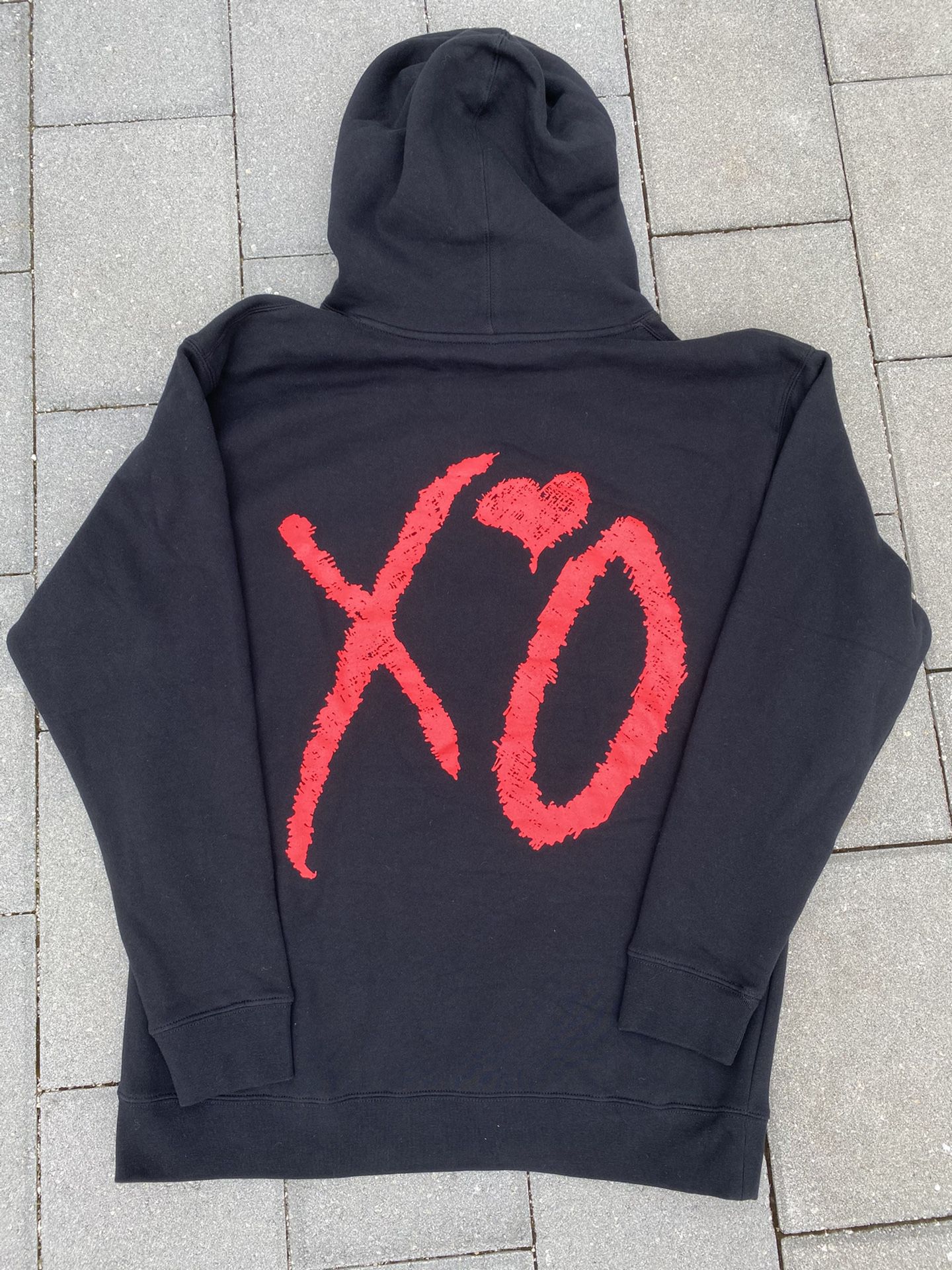 The Weeknd x Warren Lotas XO Capsule Collection I WAS NEVER THERE XL  Hoodie for Sale in Richardson, TX - OfferUp