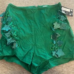 Poison Ivy Shorts Brand, New Size Medium $15