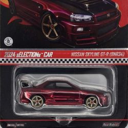 Hot Wheels 2024 sELECTIONs Car Nissan Skyline GT-R BNR34