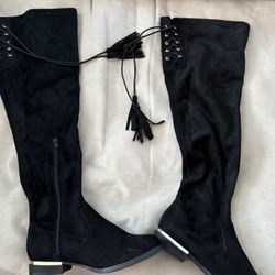 Andrea Above The Knee Blackboots 