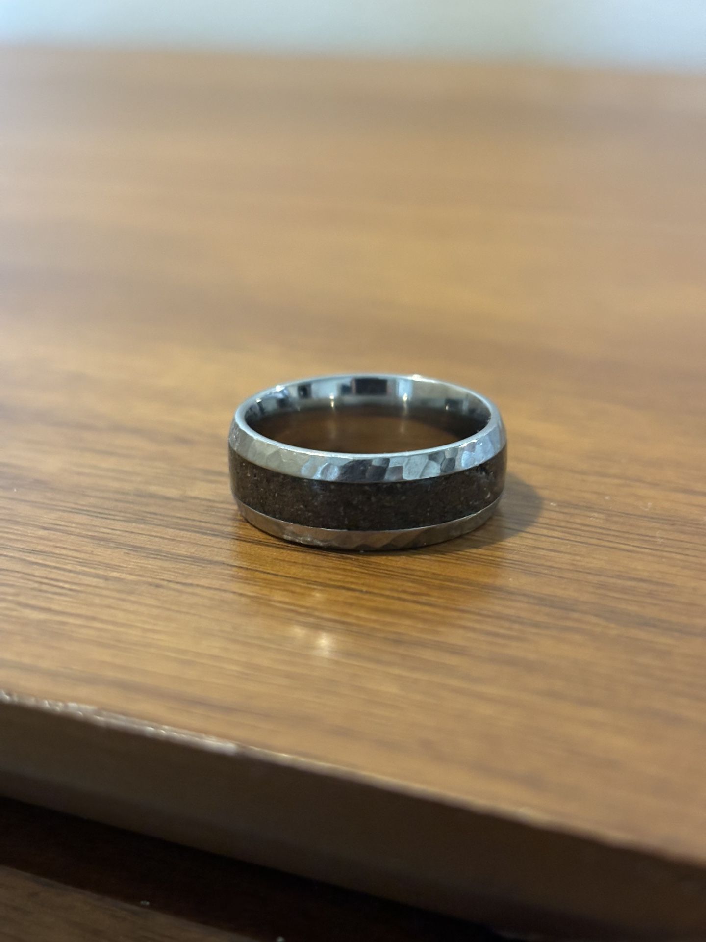 T-Rex Fossil Titanium Ring