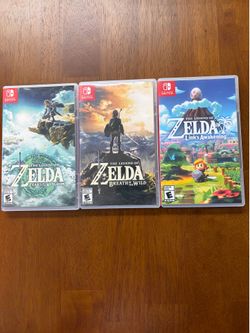 Zelda switch game bundle (3 games)