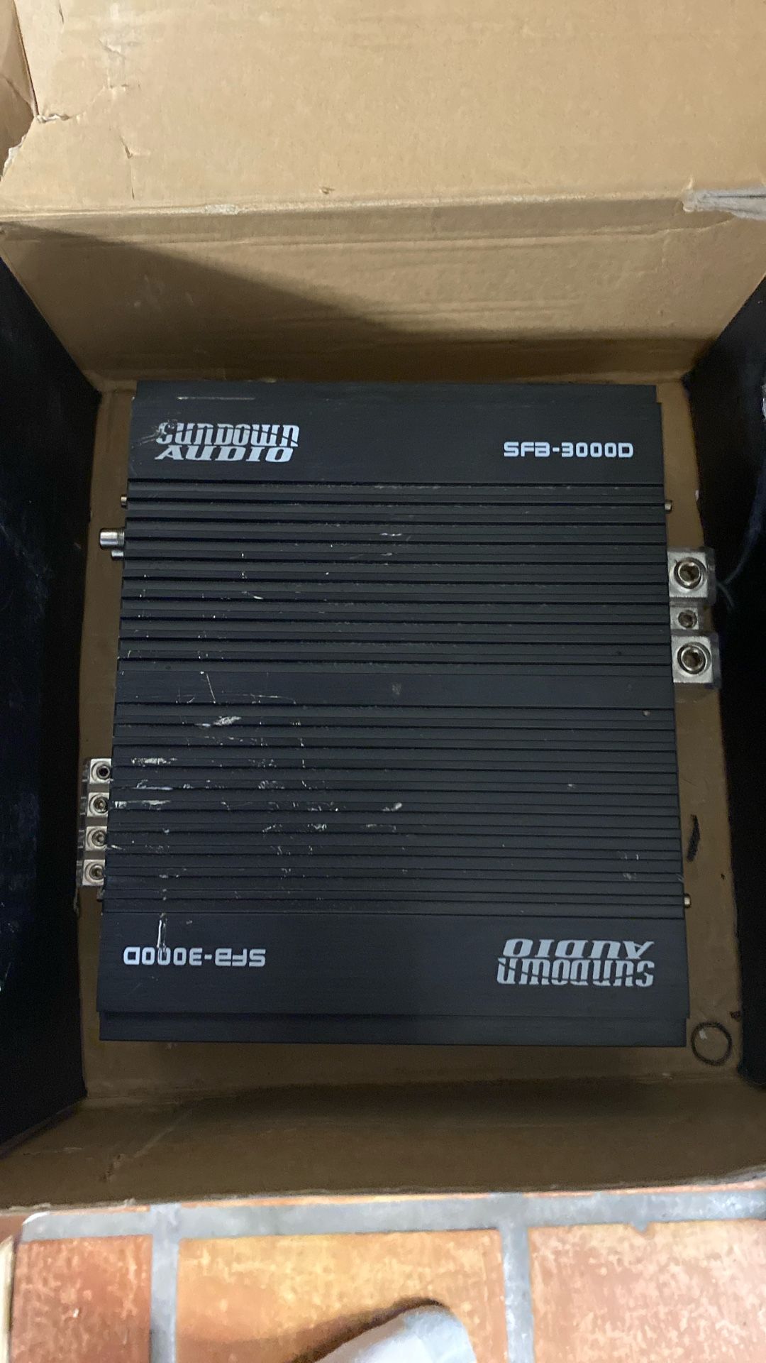Sundown Audio Sfb 3000d Class D Amp In Protection Mode As Is