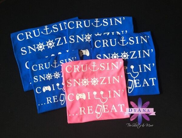 Custom Cruise Shirts for Family Couple Teen Group Matching