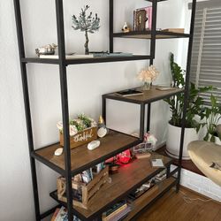 Classy Metal Open Shelving Unit