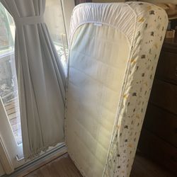Infant Crib Mattress W Cover And Sheet 
