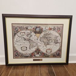 Hondius World Map c.1641