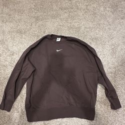 Women Nike  Sweater  Brown 