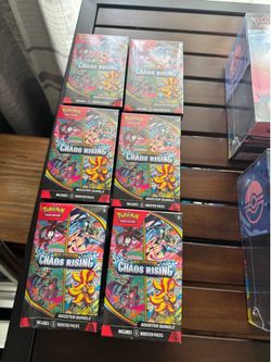 Pokemon Chaos Rising Booster Bundle x6 Sealed