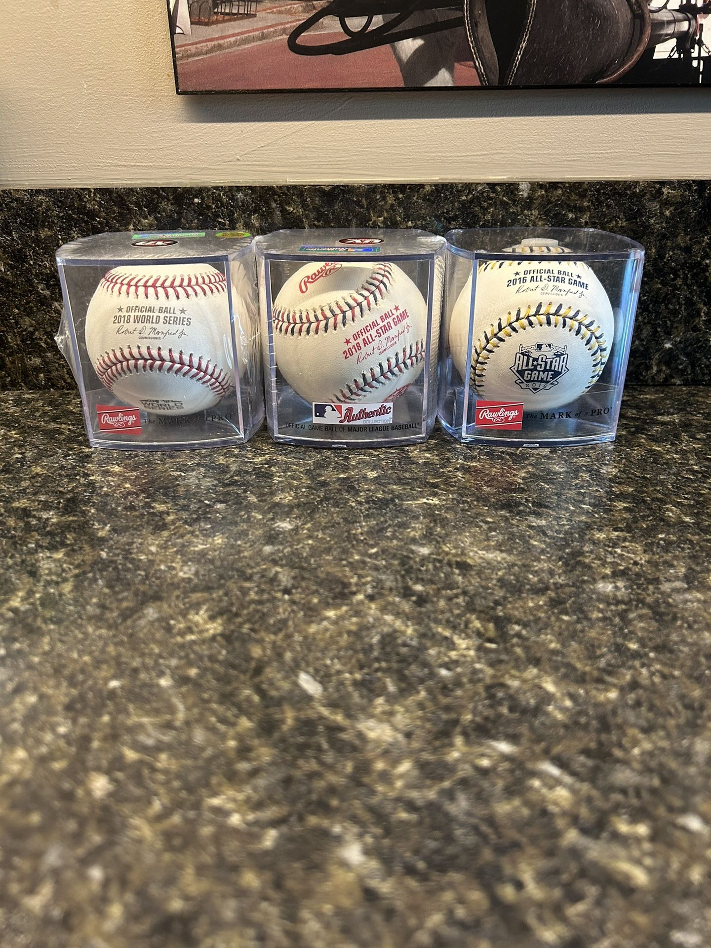 MLB baseballs 2018 World Series Red Sox 2016 2018 All Star Game Baseballs