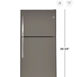 Brand New 📦 GE 19.2 Cu. Ft. Top Freezer Refrigerator – Fingerprint Resistant Stainless Steel