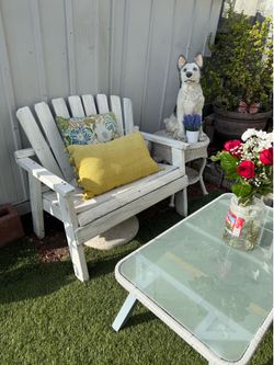 Wood Patio Bench