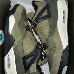 Air Jordan 4 Olive Craft 