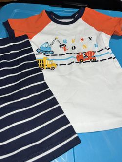 New 4t Summer Pajama Set By Little Me