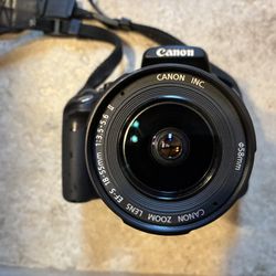 Canon EOS 400D DSLR Camera EF-S 18-55mm Lens.           Not Sure If It Works But Can Used For Parts