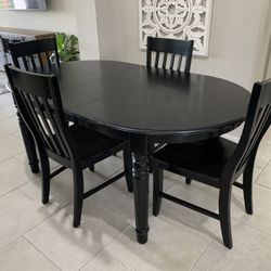 Sturdy Heavy-Duty Solid Wood Table