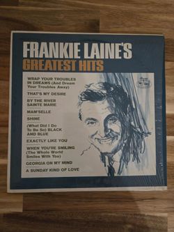 Frankie Laine's Greatest Hits Vinyl Record
