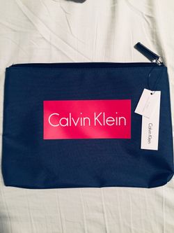 Calvin Klein zip up bag
