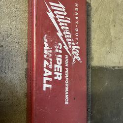 Milwaukee super sawzall 